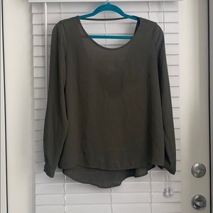 Long sleeve blouse
